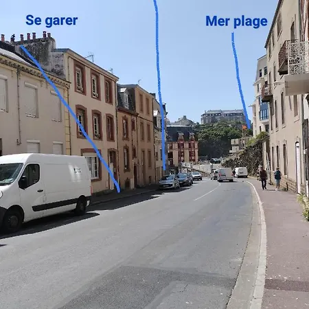 Entre Mer Et Montagne Granville Esterno foto